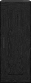 vidaXL Επιτοίχιο ντουλάπι Μαύρη Οξυά 34,5 x 34 x 90 εκ.
