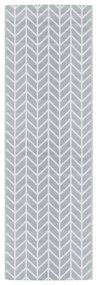 Χαλί εξωτερικού χώρου ARAKIL γκρι 80x250 cm PP - Γκρι