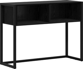 vidaXL End Table Μαύρη Οξυά 100 x 36 x 75 εκ. Επεξεργασμένο ξύλο