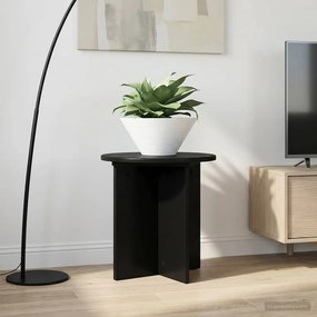 vidaXL Βάση φυτών 2 τεμ. Μαύρο 40 x 40 x 40 cm Επεξεργασμένο Ξύλο