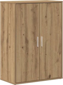 vidaXL Πλαϊνό γραφείο Artisan Oak 60 x 31 x 84 εκ. Επεξεργασμένο Ξύλο