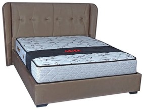 Artekko Cleoprus Κρεβάτι Astra με Αποθηκευτικό Χώρο 160x200 (165x206x96)cm