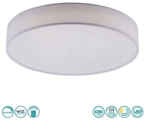 Πλαφονιέρα Φωτιστικό Οροφής Λευκό Diamo 651915501 Trio Lighting 651915501 Λευκό