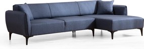 Corner Sofa Belissimo Right - Blue Blue