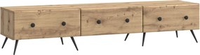vidaXL Ντουλάπι TV 147 x 34,5 x 30 εκ Artisan Δρυς Επεξεργασμένο Ξύλο