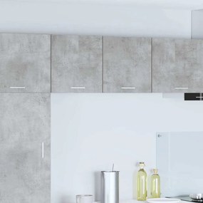 vidaXL Κρεμαστό ντουλάπι Σκυρόδεμα Γκρι και Λευκό 40 x 31 x 40 εκ.