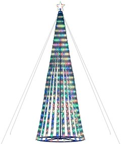 vidaXL Χριστουγεννιάτικο δέντρο LED 1028 LED πολύχρωμο 403 cm