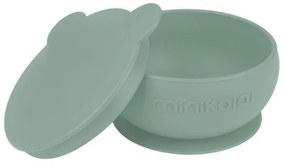 Μπολ MinikOiOi με καπάκι Bowly River green