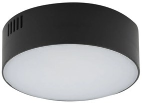 Φωτιστικό Οροφής - Πλαφονιέρα Lid Round 10415 11x4cm 15W 4000K 1300lm Led Black-White Nowodvorski