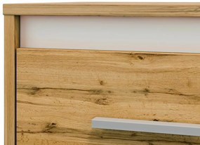 Ντουλάπι Madison 168, Wotan δρυς, 85x69x34cm, Πλαστικοποιημένη μοριοσανίδα