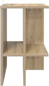 vidaXL Τραπεζάκι σαλονιού Sonoma Δρυς 40 x 30 x 49 εκ.