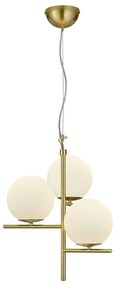 Φωτιστικό Οροφής Pure 302000308 Gold Trio Lighting Μέταλλο