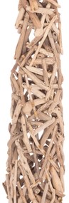 ΔΙΑΚΟΣΜΗΤΙΚΟ ΦΩΤΙΣΤΙΚΟ ΔΑΠΕΔΟΥ ALTAR HM4429 DRIFTWOOD--ΛΕΥΚΟ PVC Φ45x153Υεκ. - 0512259 - HM4429