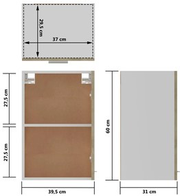 ΝΤΟΥΛΑΠΙ ΚΡΕΜΑΣΤΟ SONOMA ΔΡΥΣ 39,5X31X60 ΕΚ. ΑΠΟ ΜΟΡΙΟΣΑΝΙΔΑ 801255