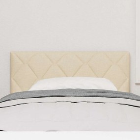 vidaXL Υφασμάτινο Κεφαλάρι Geometric με κεφαλάρι Κρεμ 100 cm ύφασμα