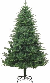 vidaXL Τεχνητό Χριστουγεννιάτικο Δέντρο με Φώτα και Σετ Μπάλες 180 cm