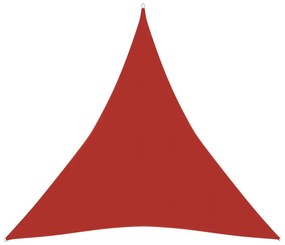 Πανί Σκίασης Κόκκινο 5 x 6 x 6 μ. από HDPE 160 γρ./μ² - Κόκκινο