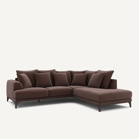 Γωνιακός καναπές από λινό βελούδο, ARMENTO