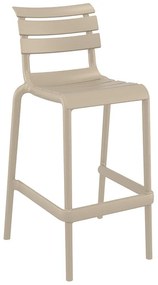 HELEN 75εκ. ΣΚΑΜΠΟ TAUPE ΠΟΛ/ΝΙΟΥ 53X55X105εκ. SIESTA 53X55X105εκ.