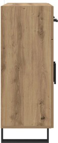 vidaXL Πλαϊνό γραφείο Artisan Oak 69,5 x 34 x 90 εκ.