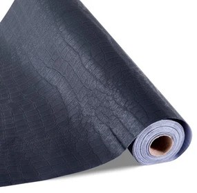 VEVOR Peel and Stick Wallpaper 40cm x 10m Black Cracked Waterproof for Kitchen