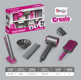 Παιδικό σετ κομμωτικής - 7pcs - QY061 - 233365