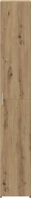 vidaXL Highboard Artisan Oak 30 x 42,5 x 185 εκ