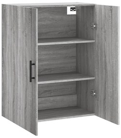 vidaXL Ντουλάπι Τοίχου Γκρι Sonoma 69,5 x 34 x 90 εκ.