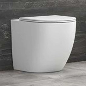 Καπάκι Λεκάνης Milos S-LT2141D-R Γυαλιστερό White Karag Plastic