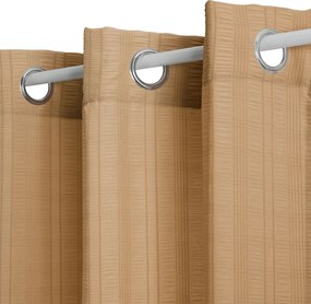 Κουρτίνα (140x240) Με Τρουκς A-S Noa Beige 215318B