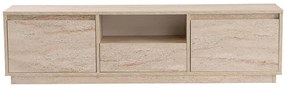 Έπιπλο Tηλεόρασης Vanguard 241NRD1315 160x29,5x42cm Travertine Beige