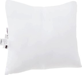 vidaXL Μαξιλάρι με μαξιλάρι 2 pcs Λευκό 61 x 41 x 20 εκ Πολυεστέρας