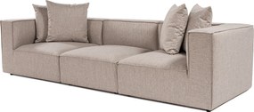 3-Seat Sofa Sora 3 - Sand Beige Sand Beige
