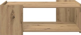 vidaXL Τραπεζάκι σαλονιού Artisan Δρυς 90 x 50 x 33 εκ.