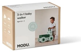 Modu 3-σε-1 Baby Walker Ocean Mint/Forest Green