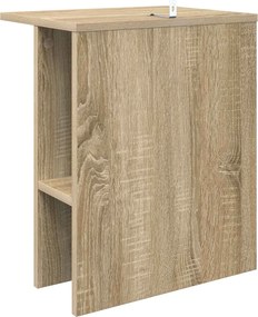 vidaXL Τραπεζάκι σαλονιού Sonoma Δρυς 40 x 30 x 49 εκ.