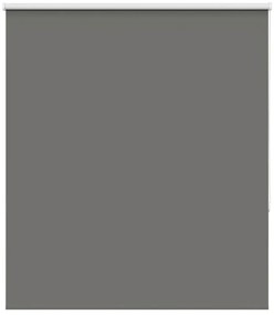 vidaXL Roller Blind Blackout γκρί 135x130 cm Πλάτος υφάσματος 131,6cm