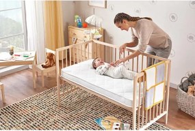 Stewehome Βρεφικό στρώμα κούνιας από σφουγγάρι διπλής όψης 70x130x8 cm