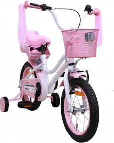 Magic 14 Inch 22 cm Girls Coaster Brake White