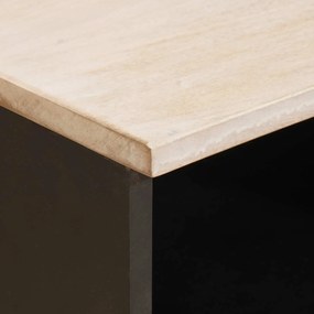 vidaXL Ντουλάπι TV με ράφι Λευκό Φινίρισμα Καθαρισμού 80 x 33 x 46 εκ