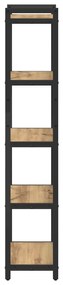 vidaXL Βιβλιοθήκη artisan δρυς 40 x 30 x 153 εκ Επεξεργασμένο ξύλο