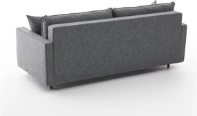 3-Seat Sofa-Bed Eva - Grey Grey