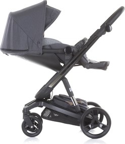 Καρότσι 3 σε 1 "Electra" black frame - silver