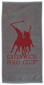 GREENWICH POLO CLUB ΠΕΤΣΕΤΑ ΓΥΜΝΑΣΤΗΡΙΟΥ 45X90 3036 ΓΚΡΙ, ΚΟΚΚΙΝΟ