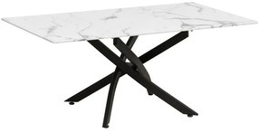 Τραπεζάκι Σαλονιού 102 Fylliana Μάρμαρο - Μαύρο 110x60x45 εκ. 110x60x45 εκ.