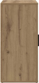vidaXL Πλαϊνό γραφείο Artisan Oak 40 x 33 x 70 εκ. Επεξεργασμένο ξύλο