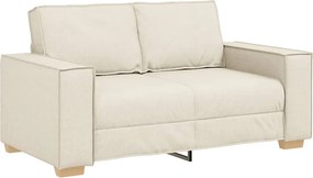 vidaXL Διθέσιος Καναπές Λευκό 160x78x84 εκ.