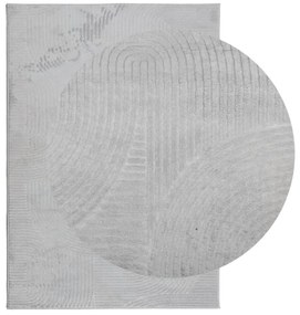 Χαλί IZA με Κοντό Πέλος Σκανδιναβική Εμφάνιση Γκρι 140x200 εκ. - Γκρι