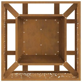 vidaXL Φωτιά Καφέ 60 x 60 x 30 cm Ατσάλι σκληρυθέν στον αέρα