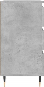 vidaXL Ντουλάπι Γκρι Σκυροδέματος 60x35x70 εκ. Επεξεργασμένο Ξύλο
